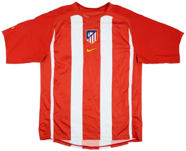 Nike 2005-06 Atletico Madrid Home Shirt - 7/10 - (L)