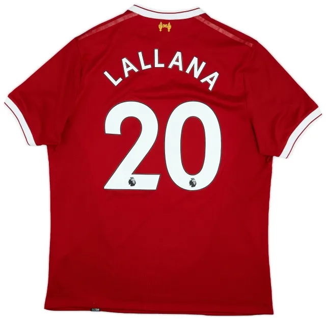 NewBalance 2017-18 Liverpool 125 Years Home Shirt Lallana #20 - 6/10 - (XL)