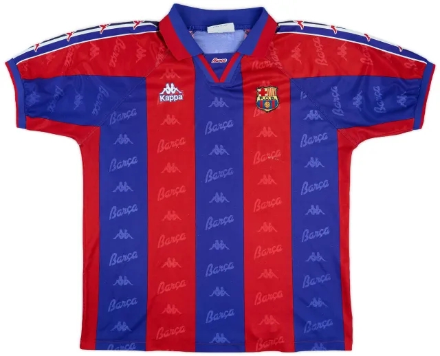 Kappa 1995-97 Barcelona Home Shirt - 6/10 - (L)