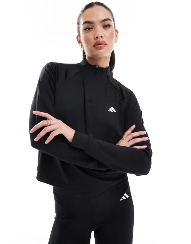 Adidas Train Essentials Half Zip Sweatshirt
