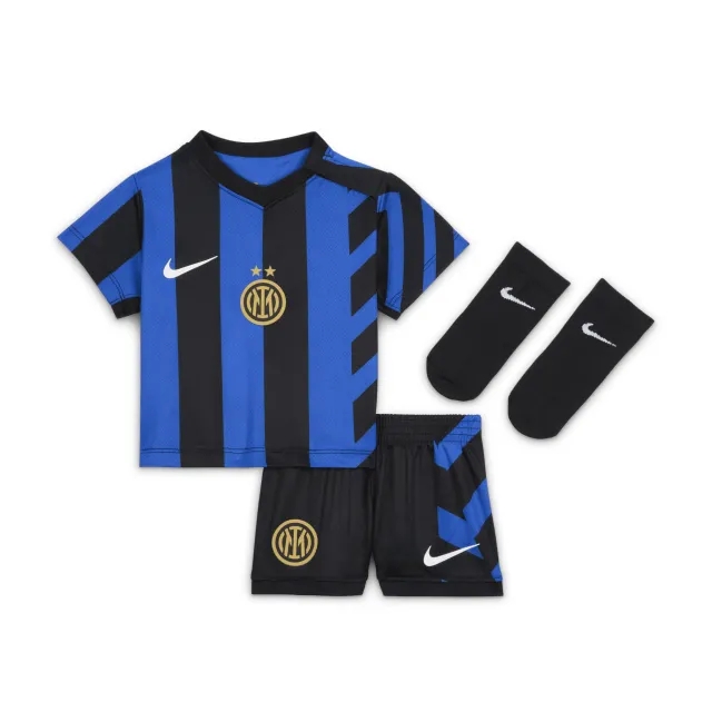 Inter Milan 2024/25 Stadium Home Baby/Toddler Nike Football Replica 3-Piece Kit - Blue - Polyester