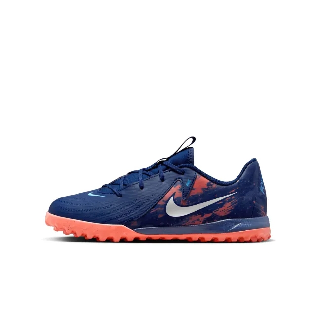 Nike Jr. Phantom GX 2 Academy 'Erling Haaland' Older Kids' TF Low-Top Football Shoes - Blue
