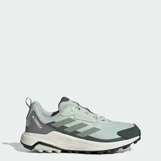 Adidas Terrex Anylander Hiking Shoes In Linen Green / Silver Green / L