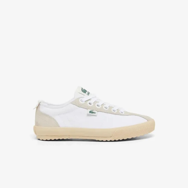 Lacoste Women's Backslam Sneakers - White / Light Tan