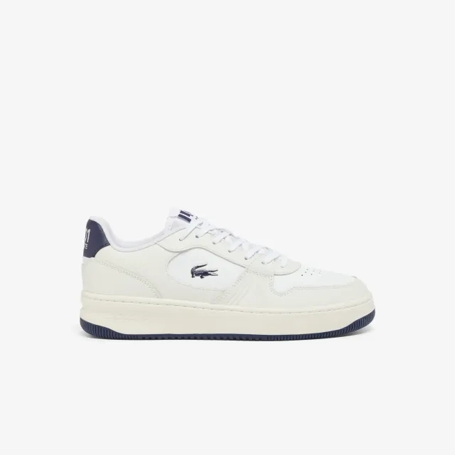 Lacoste Men's L001 Set Leather Sneakers - Off White & Navy