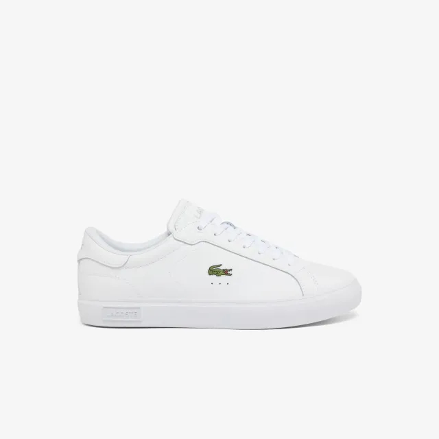 Lacoste Men's Powercourt Leather Sneakers - White