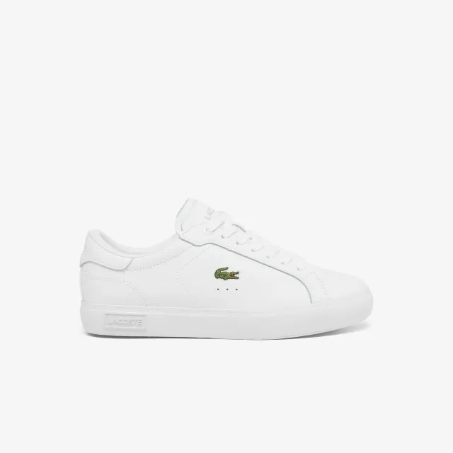 Lacoste Women's Powercourt Leather Sneakers - White
