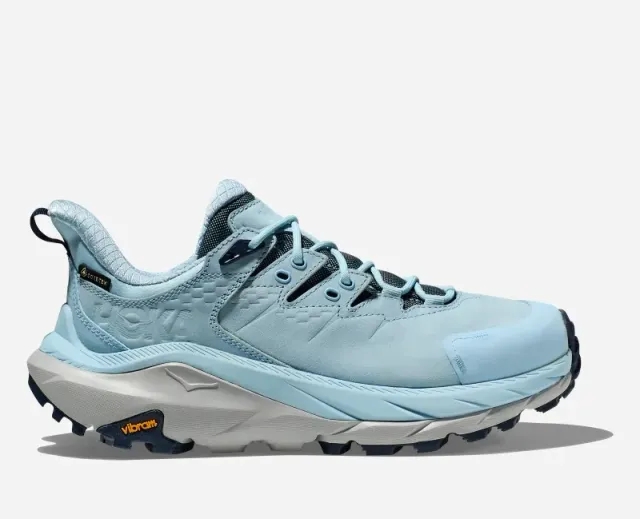 Hoka One One HOKA Women's Kaha 2 Low GORE-TEX Hiking Shoes in Summer Song/Harbor Mist