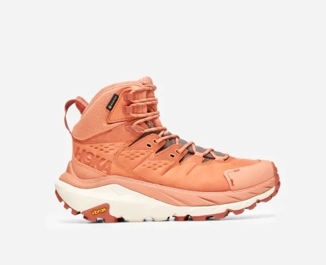 Hoka One One HOKA Women's Kaha 2 GORE-TEX Hiking Shoes in Sun Baked/Baked Clay