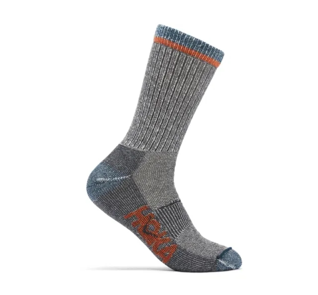 Hoka One One HOKA Merino Trail Crew Sock in Castlerock