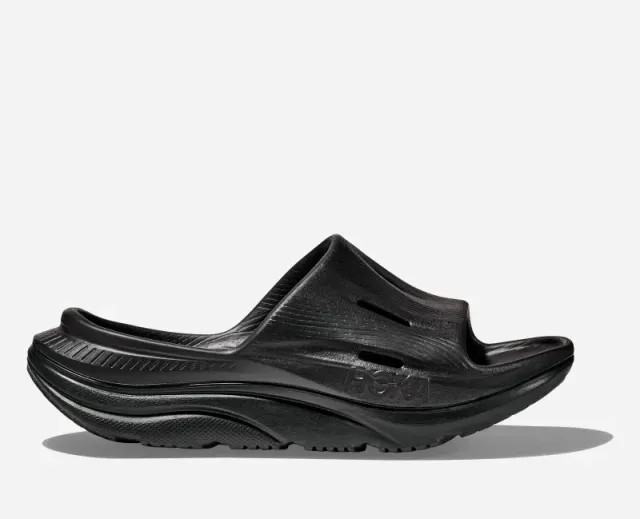 Hoka One One HOKA Kid's Ora Recovery Slide 3 in Black