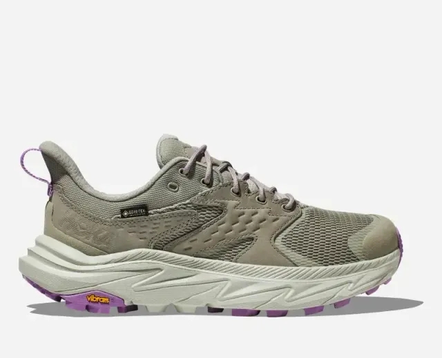 Hoka One One HOKA Women's Anacapa 2 Low GORE-TEX Hiking Shoes in Barley/Celadon Tint