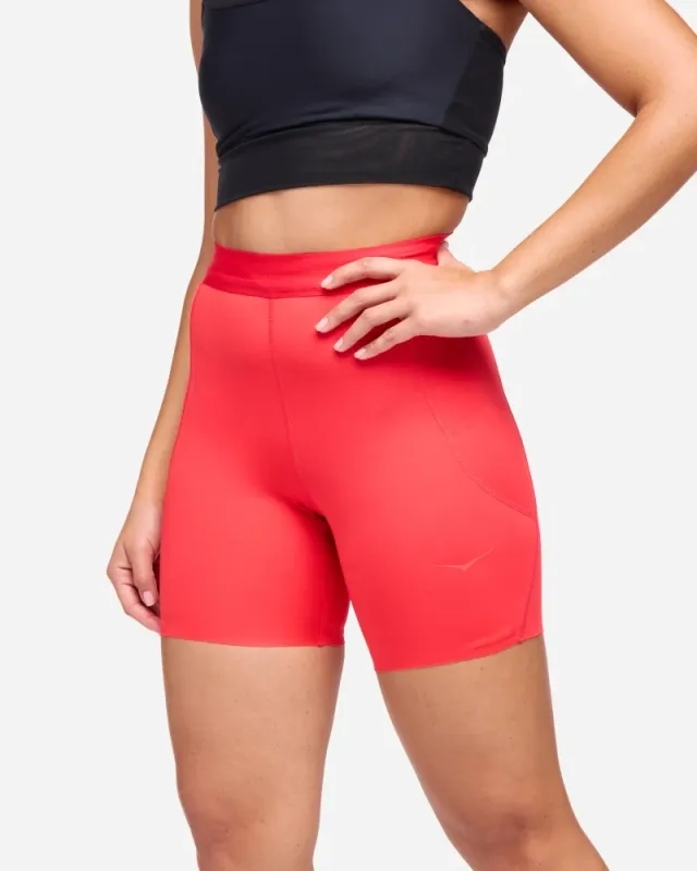 Hoka One One HOKA Women's Novafly 6'' Knit Short in Cerise