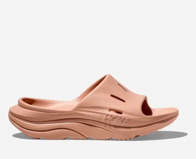 Hoka One One HOKA Ora Recovery Slide 3 in Sandstone/Sandstone