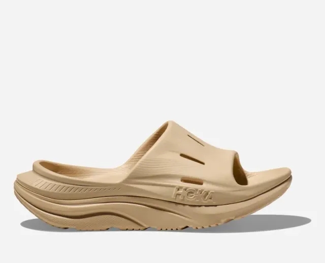 Hoka One One HOKA Ora Recovery Slide 3 in Shifting Sand/Shifting Sand