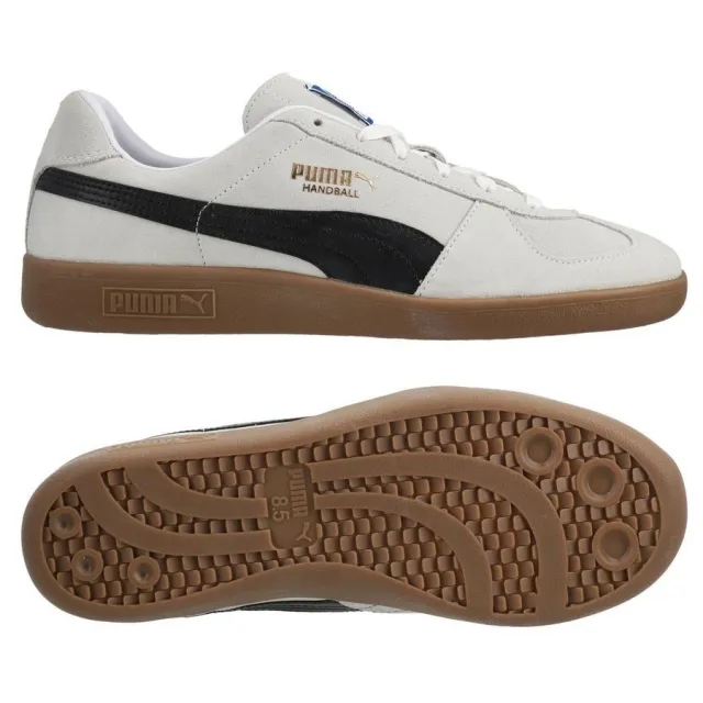 Puma Handball It - White/Black/Gum Light Brown - ['White']