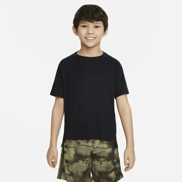 Nike Multi Older Kids' (Boys') Dri-FIT Training Top - Black - Polyester