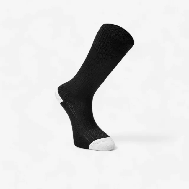 Kipsta Adult Handball Socks Single-Pack H500 - Black
