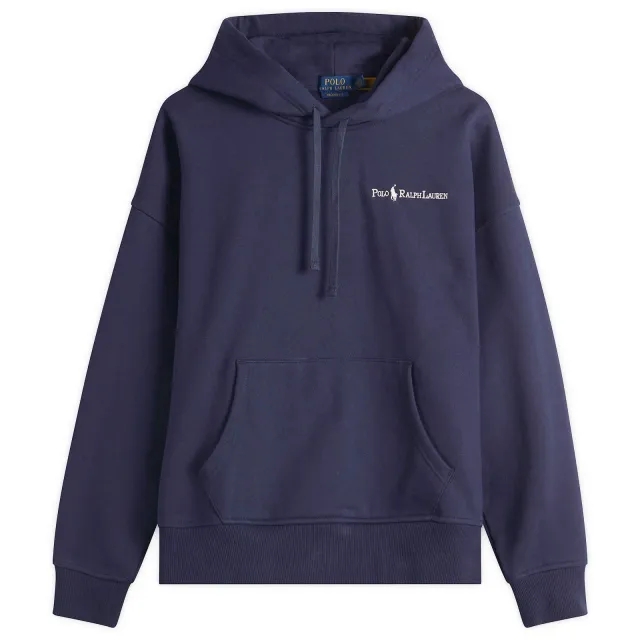 Polo Ralph Lauren Men's Embroidered Chest Logo Hoodie Cruise Navy