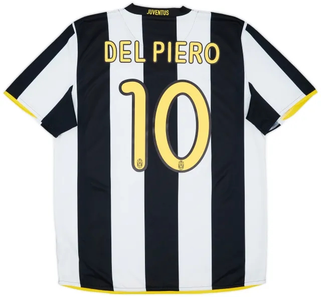 Nike 2008-09 Juventus Home Shirt Del Piero #10 - 5/10 - (L)