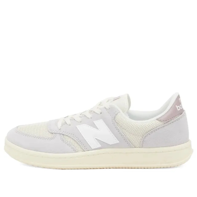 New Balance Unisex T500 in Grey/Beige/Purple/White Suede/Mesh