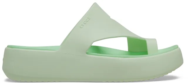 Crocs | Women | Getaway Platform Toe Loop | Sandals | Jade Tint | 9