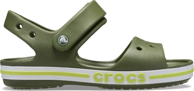 Crocs | Kids | Toddler Bayaband | Sandals | Army Green | C10