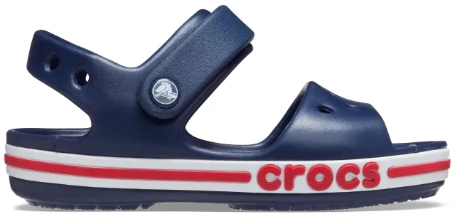 Crocs | Kids | Toddler Bayaband | Sandals | Navy / Pepper | C10
