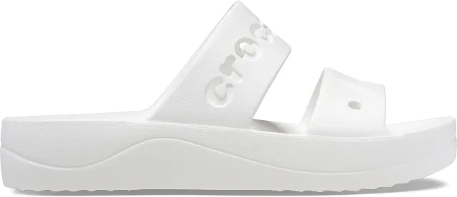 Crocs | Women | Baya Platform | Sandals | White | 9