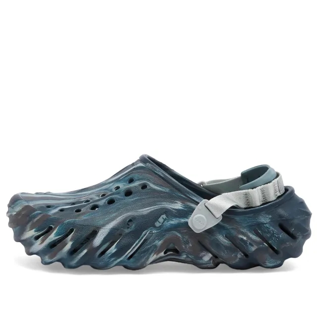 Crocs | Unisex | Echo Marbled | Clogs | Black Sand / Multi | M11