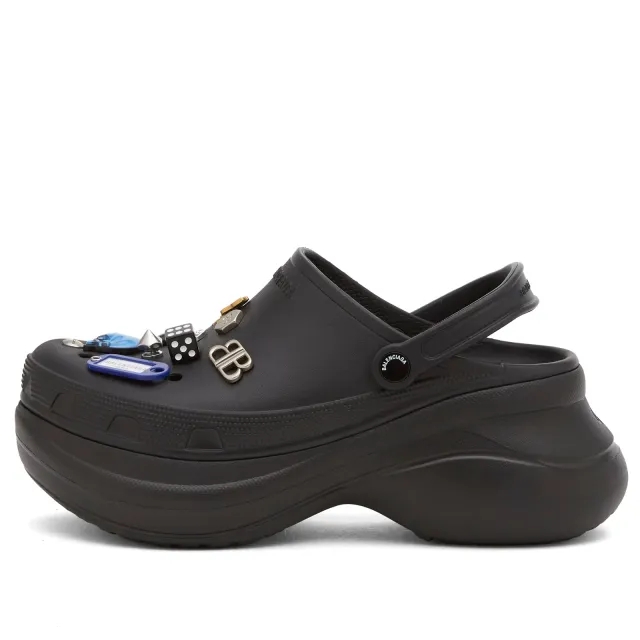 Balenciaga Men's Crocs Mule Black