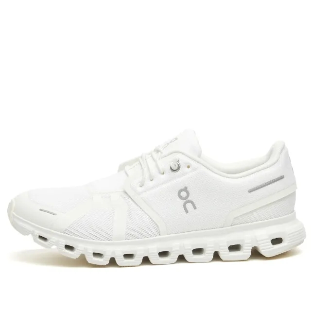 ON Women's Cloud 6 Sneaker White/White