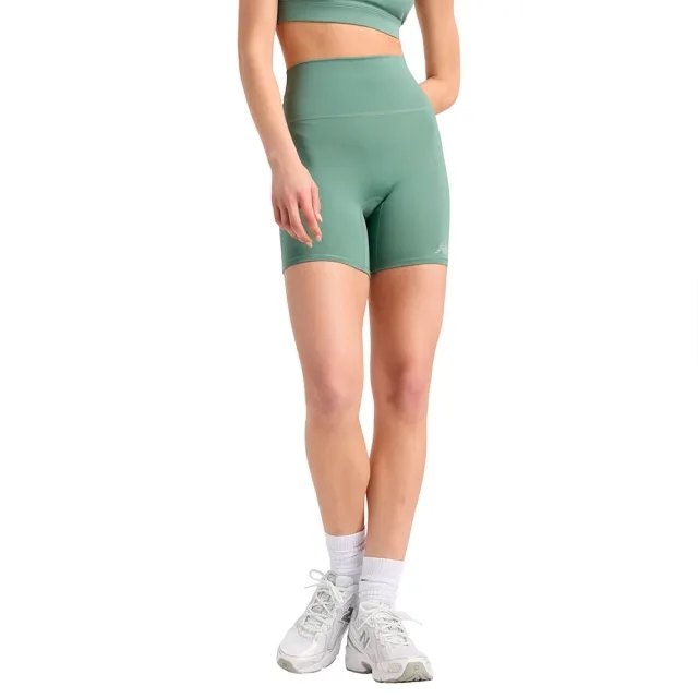 New Balance Script High Waist Short Leggings