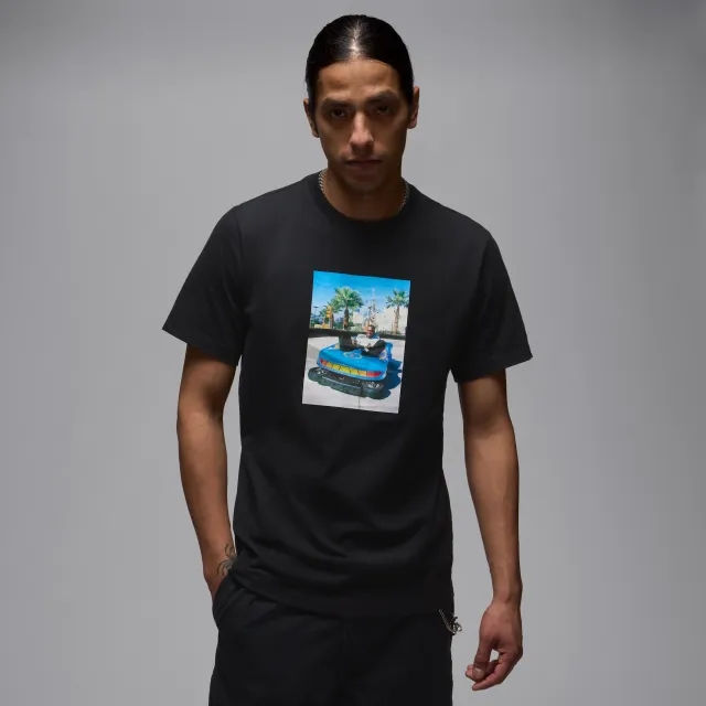 Nike Jordan Brand Men's T-Shirt - Black - Cotton