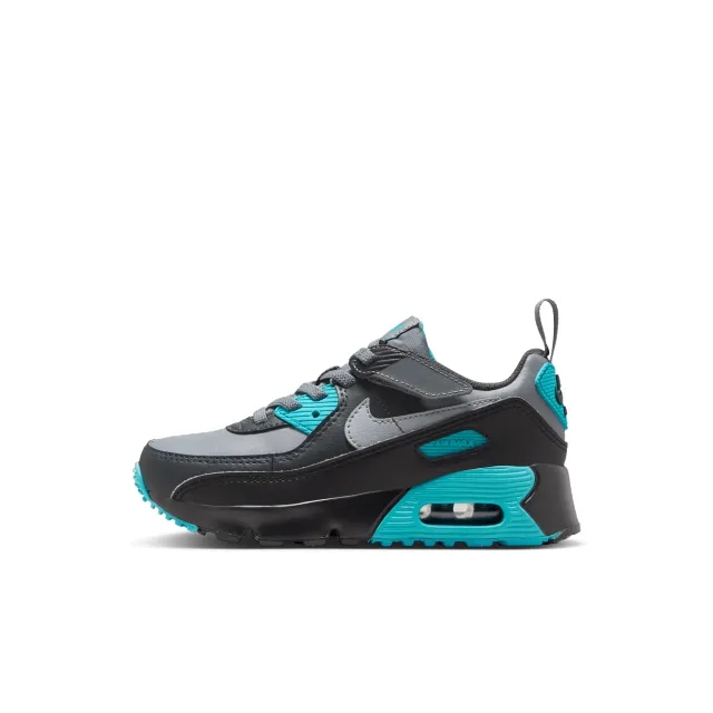 Nike Air Max 90 EasyOn Younger Kids' Shoes - Grey