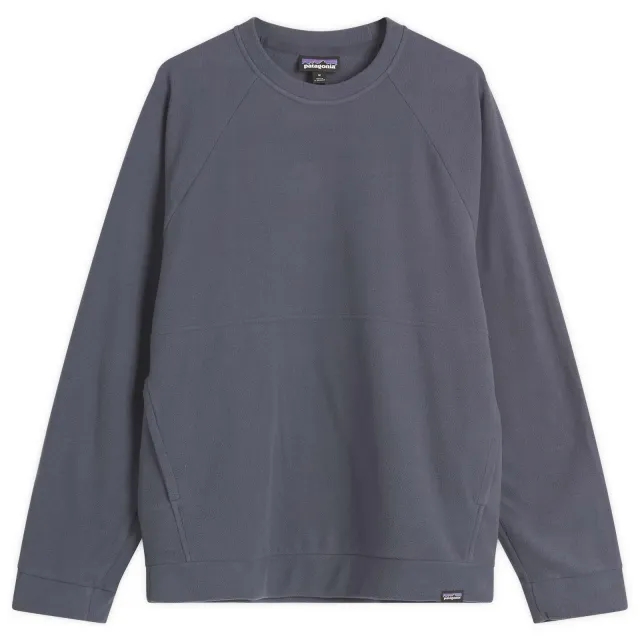 Patagonia Men's Micro D Crewneck Fleece Smolder Blue