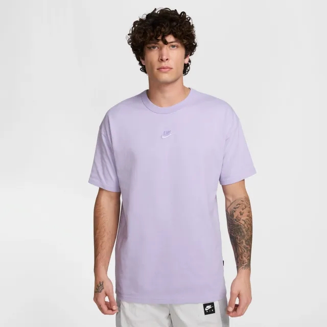 Nike Sportswear Premium Essentials Men's T-Shirt - Purple - Cotton