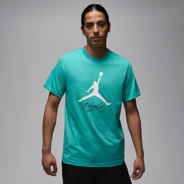 Nike Jordan Jumpman Flight Men's T-Shirt - Green - Cotton/Polyester