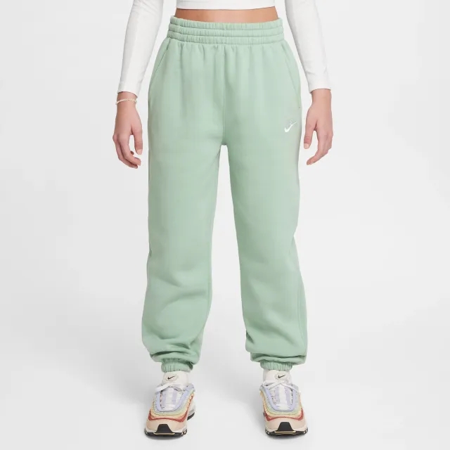 Nike Sportswear Club Fleece Older Kids' Loose Trousers - Green - Fleece > Club Fleece