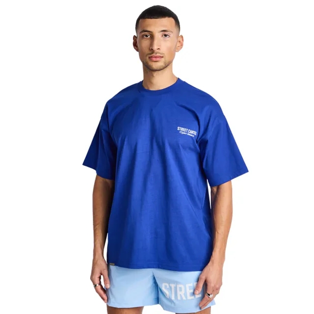 Street Cartel Collective Men T-Shirts - Blue