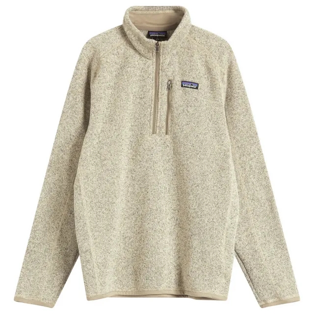 Patagonia Men's Better Sweater 1/4 Zip Pullover Fleece Pelican