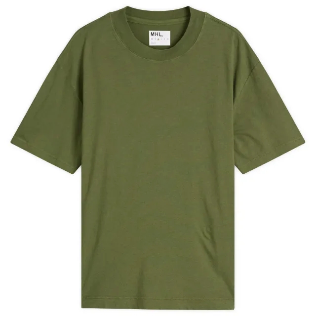 MHL by Margaret Howell Men's Simple T-Shirt Grass