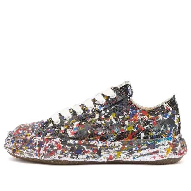 Maison Mihara Yasuhiro Peterson 23 Og Paint Spatter Sneaker - Black
