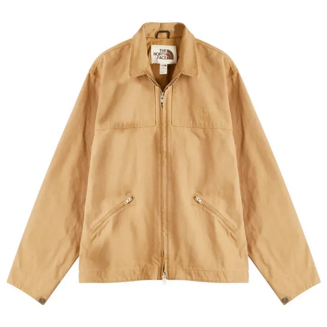 The North Face Men's Cedar Canvas Work Jacket Utility Brown