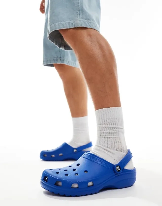 Crocs Unisex Classic Clogs In Blue