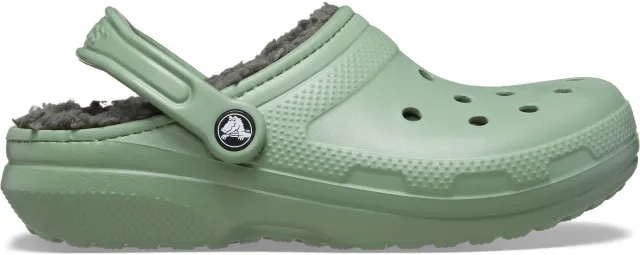 Crocs | Unisex | Classic Lined | Clogs | Moss/Multi | M12