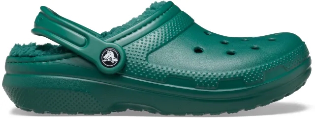 Crocs | Unisex | Classic Lined | Clogs | Emerald | W7/M6