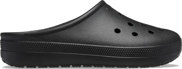 Crocs | Unisex | Classic Low Profile | Clogs | Black | W9/M8