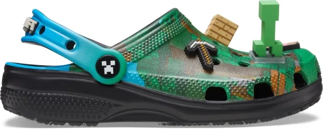 Crocs | Kids | Minecraft Classic | Clogs | Multi | J6