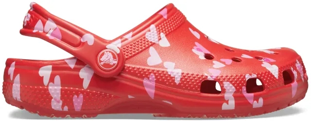 Crocs | Kids | Classic Valentines Day | Clogs | Cherry Red | J3